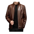 Coats Top Quality Wholesale Price PU Leather Men's Jacket Plus Size Village Style Jackets Coats For Man