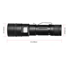 Led Waterproof Secure Carry In Pocket Adjustable Zoom 1200 Lumen P50 LED Aluminum Waterproof Self Defense Bright Flashlight