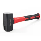 Stone Sledge Sledge Hammer Fiberglass Handle Soft PVC Grip Martillo Masonry Break Stone Stoning Sledge Hammer