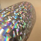 Label Pvc Label Rainbow Hologram PET/PVC Vinyl Film Sticker Self Adhesive Label Label