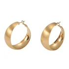 Hoop Earrings Earrings Custom Luxury Stainless Steel Ladies Gold Chunky Gold Hoop Earrings For Women 2021