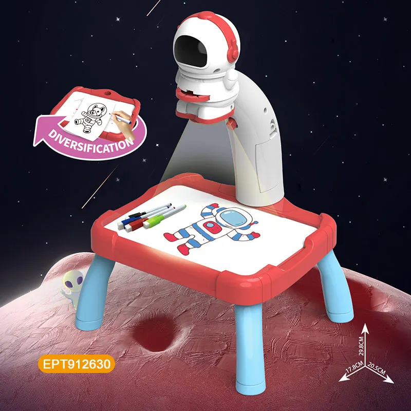 EPT Hot Selling astronauts Projection Writing Board Without Battery 20.5x17.8x29.8 CM