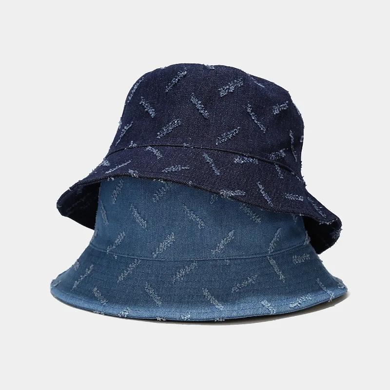 Fashion Washes Denim Bucket Hats 
