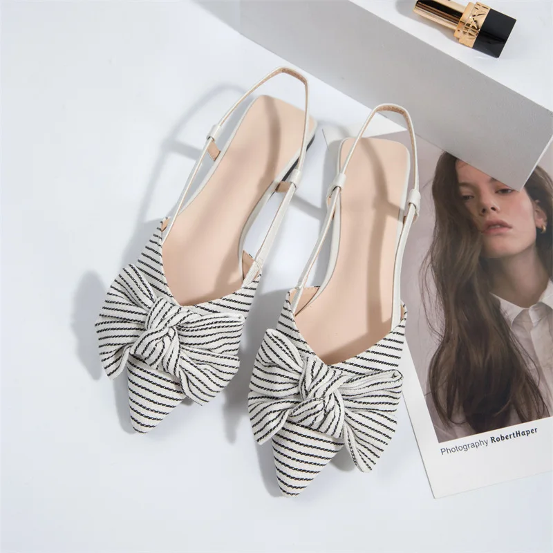 pointed toe flats sandals