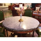 Round Table Cloths Transparent Waterproof Customized Round Pvc Table Cloths