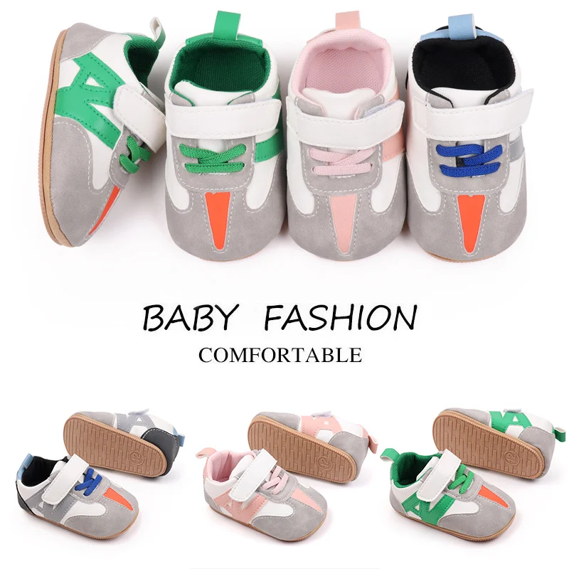 Hot Selling Unisex Prewalker Toddler Baby Shoes Soft TPR Anti-Slip Outsole Flat Design Summer Spring Autumn Seasons-for Boys supplier