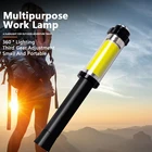 Light Pen New 360 Illumination Magnet Work Light COB Multifunctional Emergency Lamp Pen Shaped Flashlight Tool Lamp