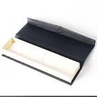 Logo Paper Pen Customer's Logo Custom Logo Deluxe Cardboard Paper Black Pen Box Black Pen Gift Box Single Pen