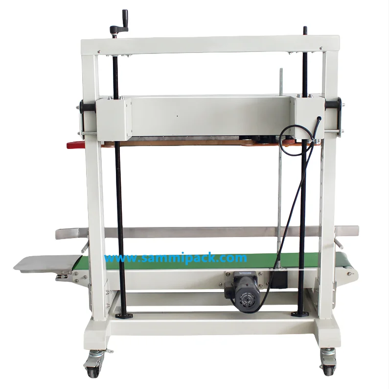 FRD-1200V Macchina elettrica semiautomatica di sigillamento termico per sigillamento continuo verticale di sacchetti di plastica per bevande sacchetti legno 2