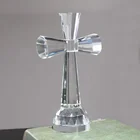 Crystal Cross Crosscrystal MH-C007 Crystal Glass Standing Cross