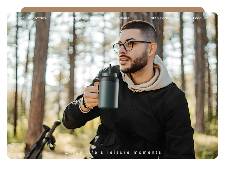 VIGOR Series Gift Water Stainless Steel Coffee Cup Tumbler Straw manufacture
