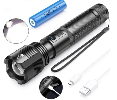 America Bloom lead Most Powerful Tactical Lanterna 5 Modes Zoom Led Torch Xhp50 18650 Best  Adventure Hiking Camping Hunting Outdoor Flashlight - Buy Xhp50 18650 Best  Adventure Flashlight,Most Powerful Tactical Flashlight Lanterna,Powerful  Xhp50 Led Chip