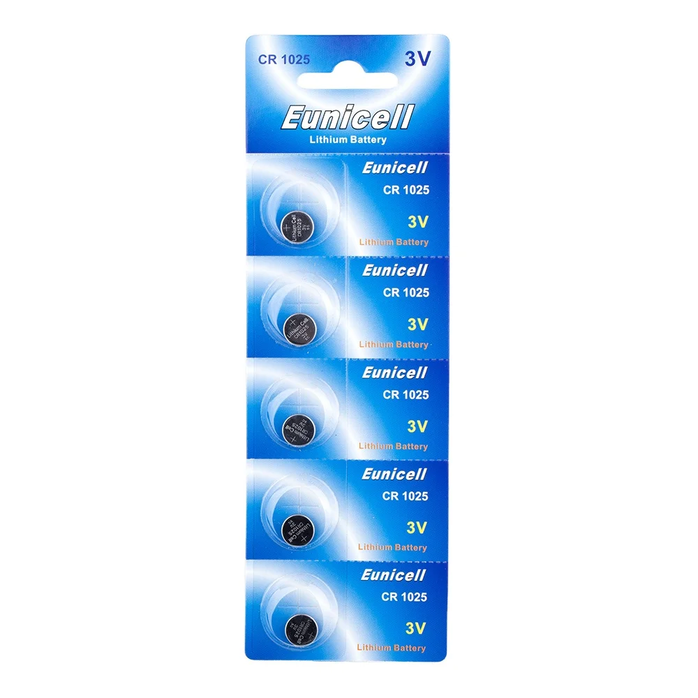 10 x CR1225 3V Lithium Knopfzelle 48 mAh lose Markenware Eunicell 