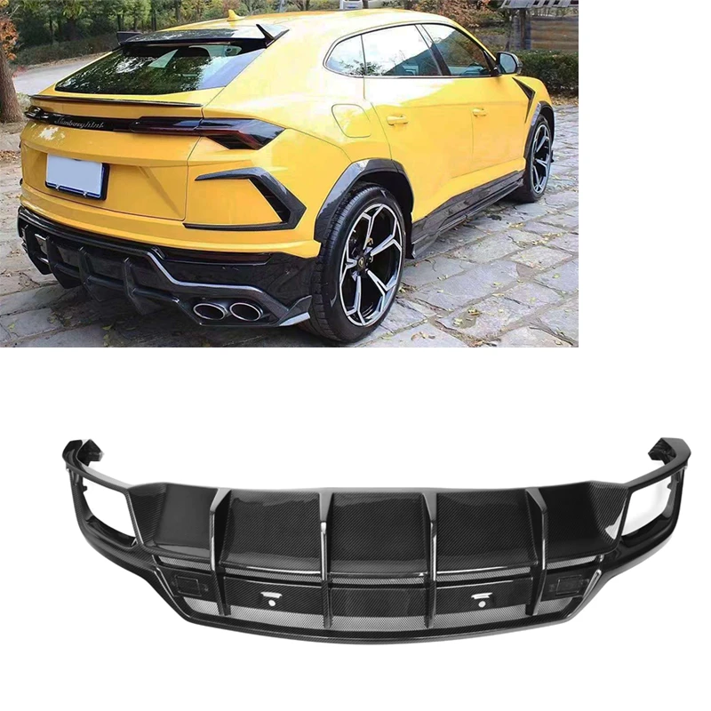 Full Dry Carbon Fiber Lamborghini Urus Tpc Style Side Skirt With