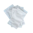 Plastic Bag Custom Logo Clear Printed Resealable Plastic Type Package Bag Garment Ziplock Bag For T Shirt Packaging