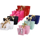 Shopping Bag Luxury Small Fashion Customised Paper Shopping Bag With Logo
