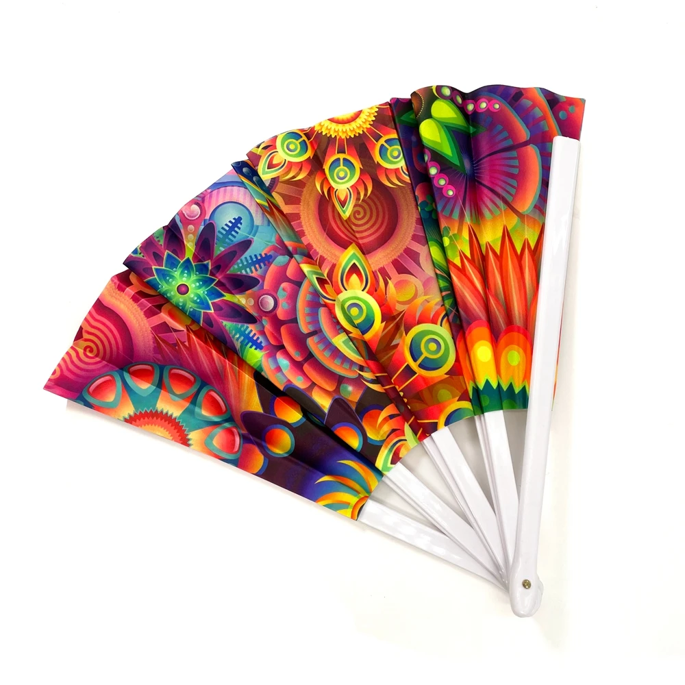 Fold Hand Fan Wedding Invitations Evantail Personnalis Bridal Fan With