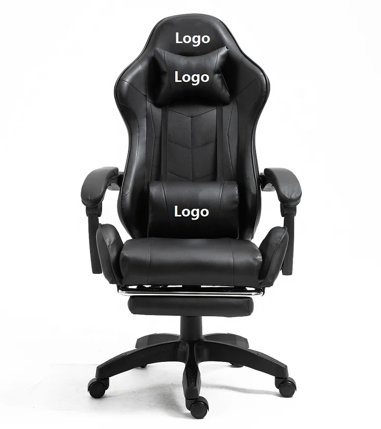 black series foldable gaming chair