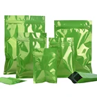 Zip Bag Package Foil Bag Biodegradable 3 Side Seal Zip Lock Foil Package Plastic Custom Packaging Mylar Bag