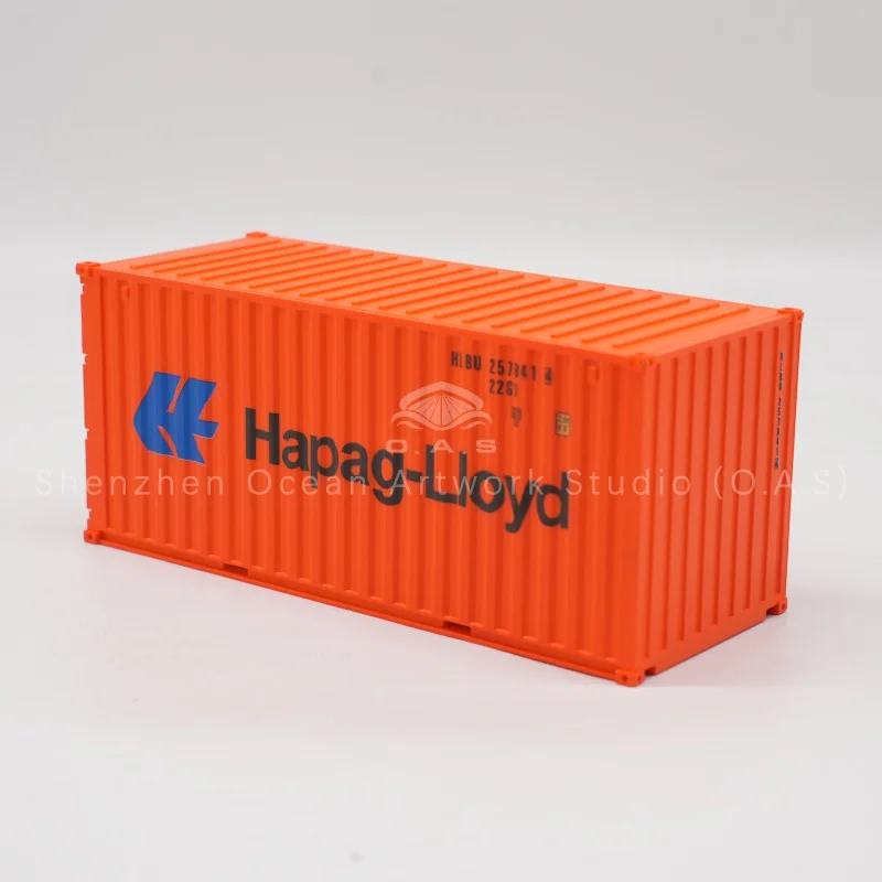 This miniature container ship model of Hapag-Lloyd is made of solid ABS material. It can be fully custom made. It serves as a delicate gift for shipping companies, ideal for office display, exhibition decoration and maritime souvenir collection.Amber@vesselmodel.com Tel:+86 18038048785