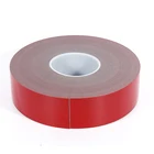 Gray Excellent Quality Red Film Gray Plastic Acrylic Double Sided Acrylic Restickable Adhesive Tape