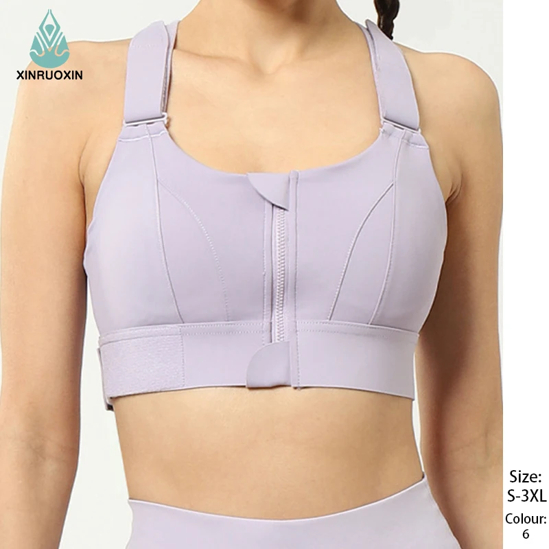 High Quality Running Comfortable Sports Bra for Women Fitness Plus Size Yoga Bra Back Shock-Absorbing Buckle Sports Underwear