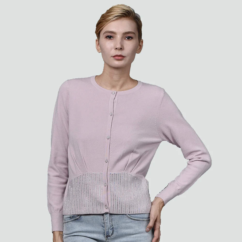 New Arrivals Woman Long Sleeve Open 