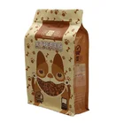 Pet Food For Food Plastic Pet Food Bag With Zipper For Packing 5kgs 10kg 15kgs Dog Food