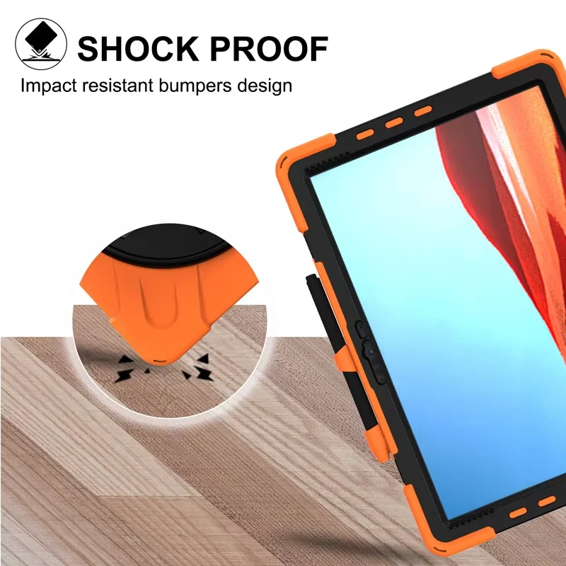 3 hard shell case soft silicone inner layer shockproof protective cover-2