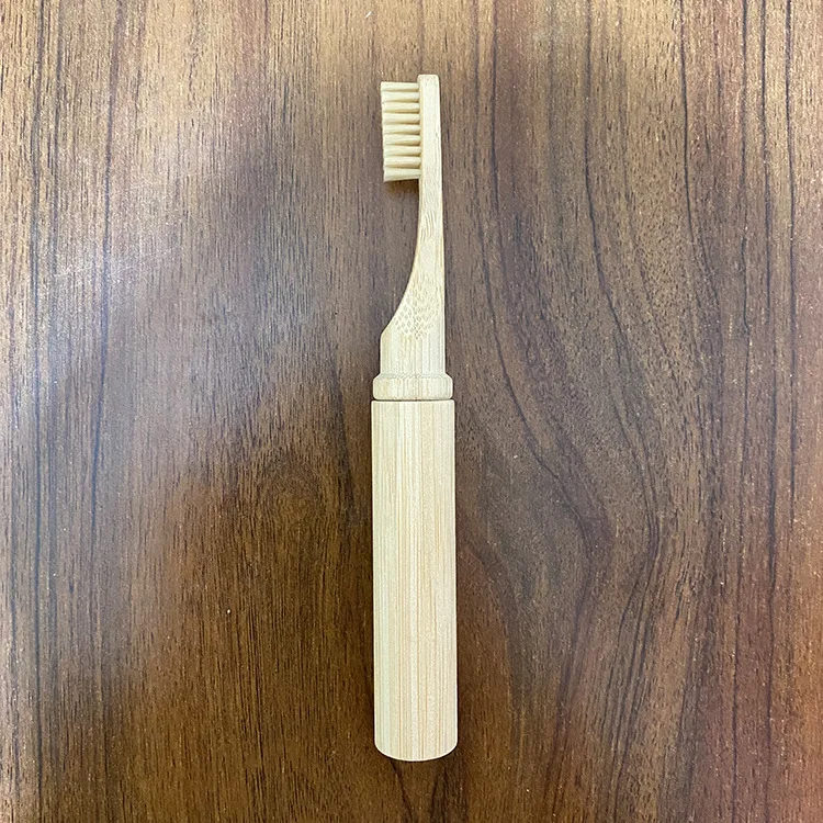 Five-star Hotel Travel Bamboo Toothbrush Portable Bamboo Toothbrush with Holder Eco-friendly Toothbrush with Bamboo Tube