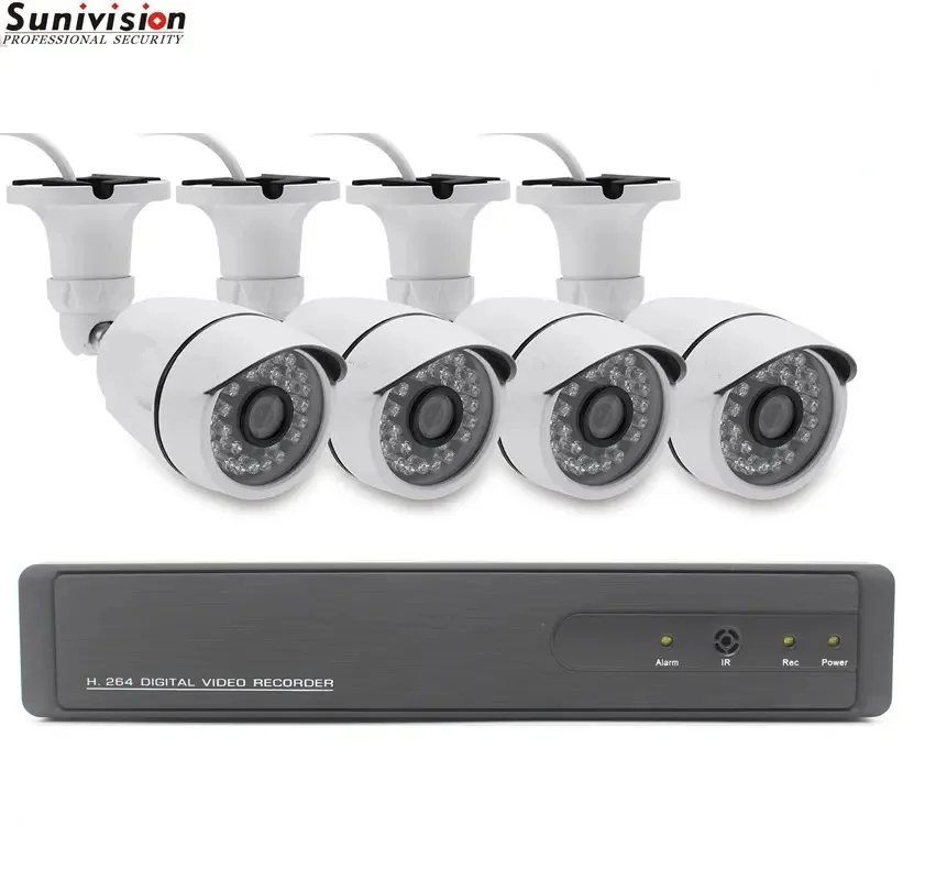 Outdoor Ip Waterproof Mp Ch Dvr Cctv Security System Ahd Dvr Kit