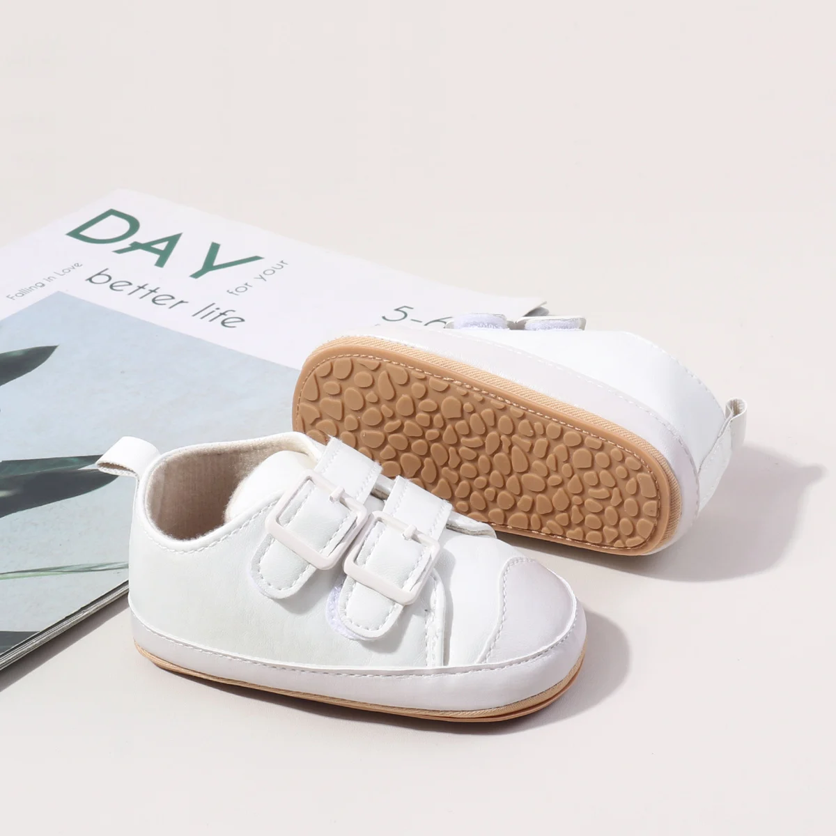2025 Ing Autumn PU Leather First Walking Baby Boy Shoessolid Toddler Sport Shoes details