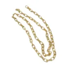 Long Chain Long Customized Size Metal Chain Light Gold Iron Chain For Handbag Shoulder Accessories