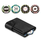 New Custom Design GPS Tracker Purse Magnetic Cover Anti-lost Protective Case For Apple Airtag Wallet