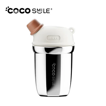 Custom Logo Stainless Steel Water Bottle Cup Leakproof BPA-Free Vacuum Flask for Coffee Cup