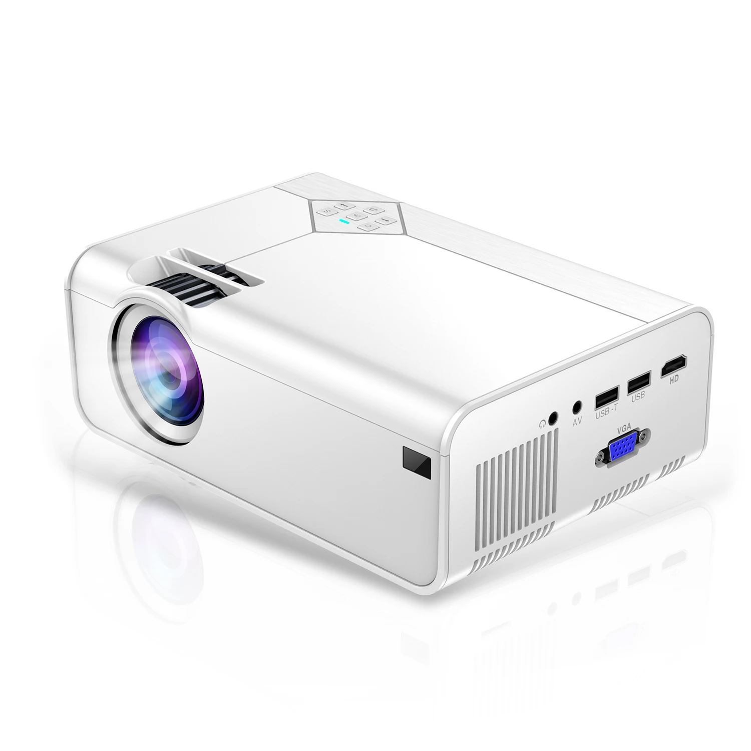 dictator Monografie Grillig Private Label Hd Mini Smart Led Projector Wireless Games Beamer 3 In 1 3d  Video Proyector For Home Cinema Outdoor - Buy Mini Projector 4k,Smartphone  Projector,Gaming Projector Product on Alibaba.com