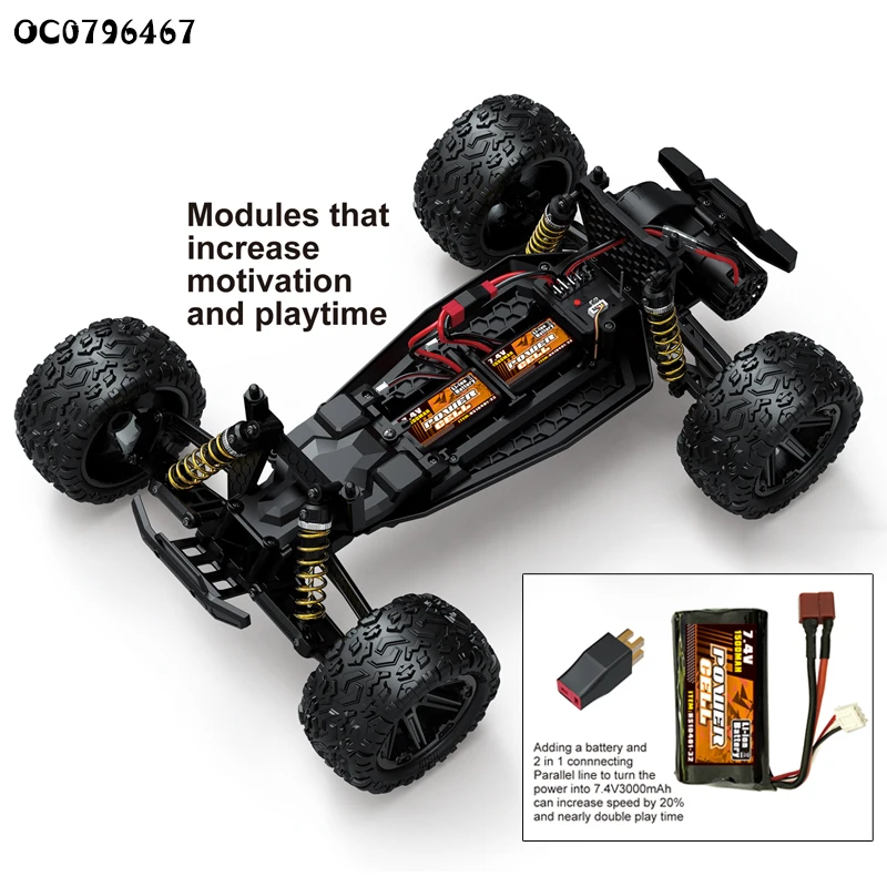 45 km/h high speed rc electric car motor 1:8 scale toys for kids 14 year olds car plastic