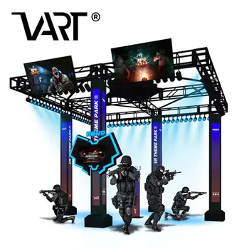 Virtual Reality Multiplayer VR Arcade Fighting Game Machine 9dvr Simulate Shooting Zombie Game for Shopping Mall
