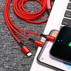Data Mobile Usb Cable PVC Copper 3 In 1 Mobile Phone USB 3.0 Connector Data Cable