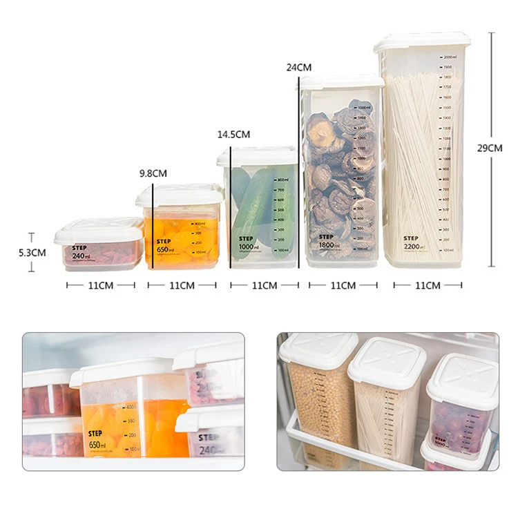 Environmentally Friendly Fridge Food Storage Container