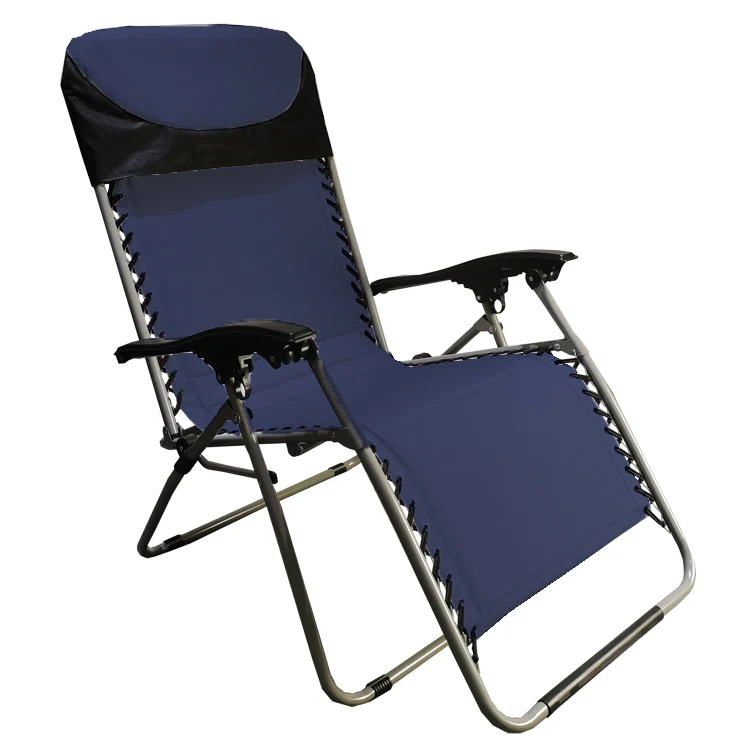 folding sun lounger padded