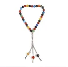 Round Beads Hot Sale 8mm Customized Colorful Crystal Round Prayer Beads Rosary Beads For Bracelets