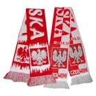 Scarf Scarf Sinohigher Flag Fan Shawl Acrylic High Quality Football Soccer Knitted Scarf With Custom Logo