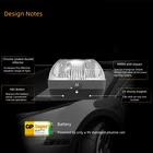 Led Spain V16 Long LED Chip Lifespan 9V Alkaline Battery Emergency Flashing Light New 2021