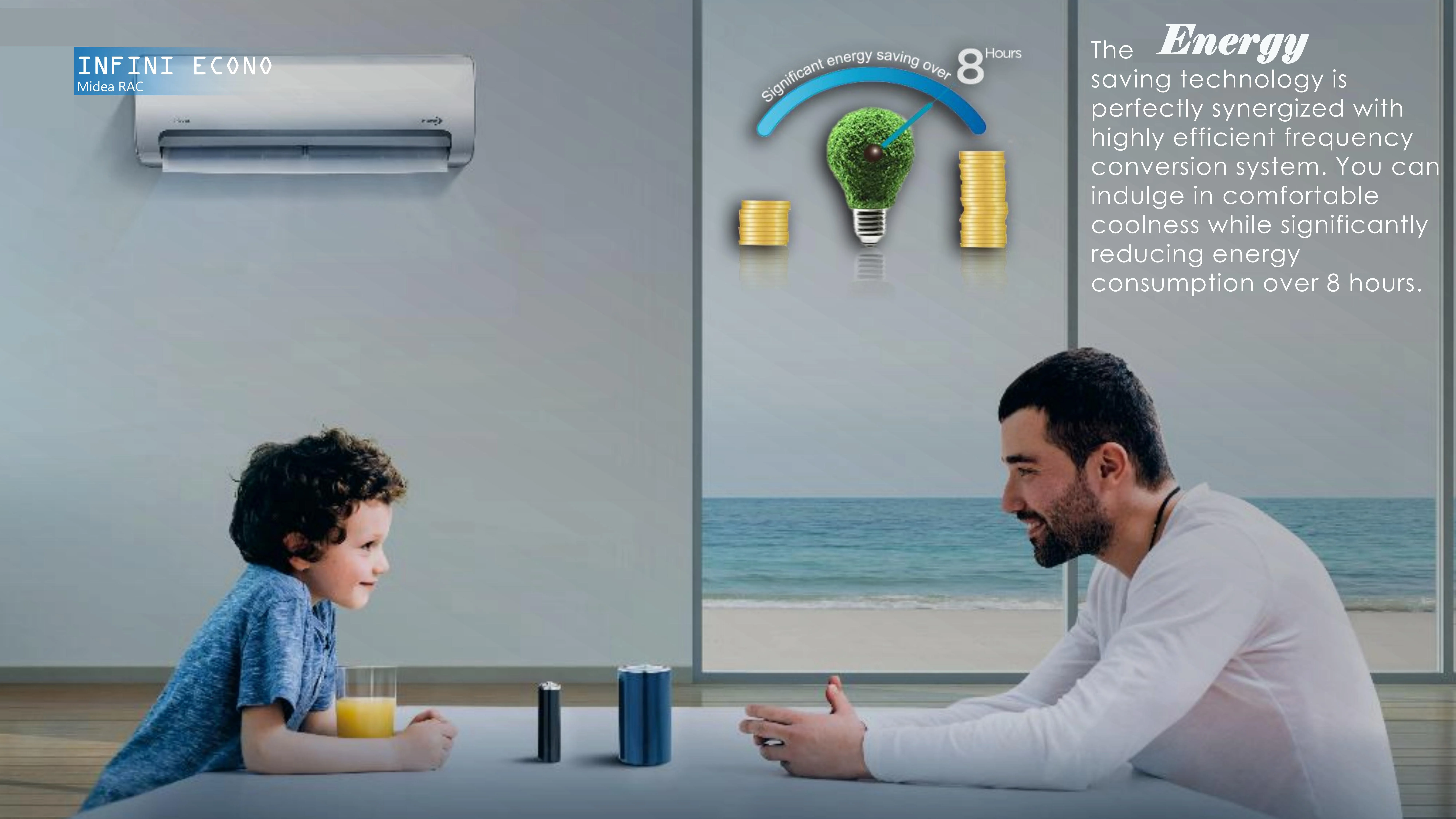 Appliances Inverter Air Conditioner, 9000Btu, HVAC - detail 2