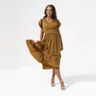 Dresses Dress Wholesale Clothing Elegant Sleeveless Sexy Summer Long Dresses Women Maxi Casual Satin Dress