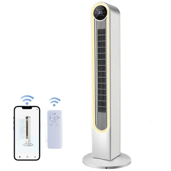 Home portable commercial indoor electrical cooling fans floor standing fan dc wifi tower fan