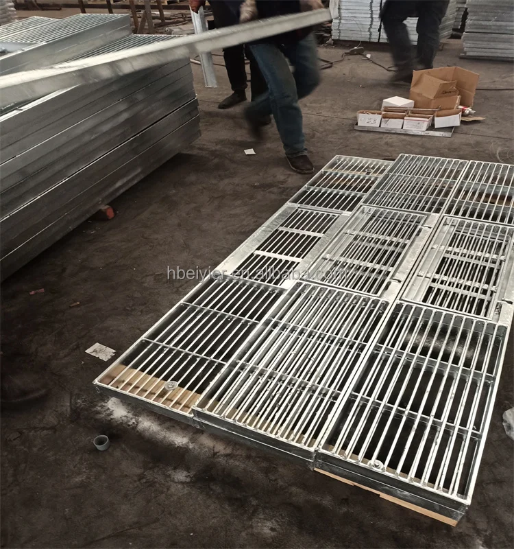 Hdb Type Apron Drain Grating Without Hinged Panel Hot Dipped Galvanized