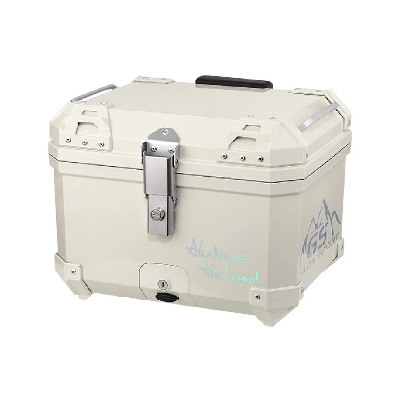 Hot Sale Retro Beautiful Large Capacity Waterproof AntiTheft Customizable Universal Motorcycle Tail Box