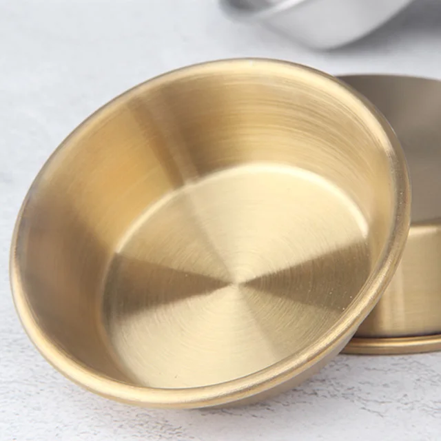 Japanese And Korean Delicious Sauce Dish Kitchen Spice Dish Gold And Silver For Restaurant Buy Seasoning Basin Japanese Buffet Serving Dish Korean Kitchen Chafing Sauceing Dish Buffet Product On Alibaba Com